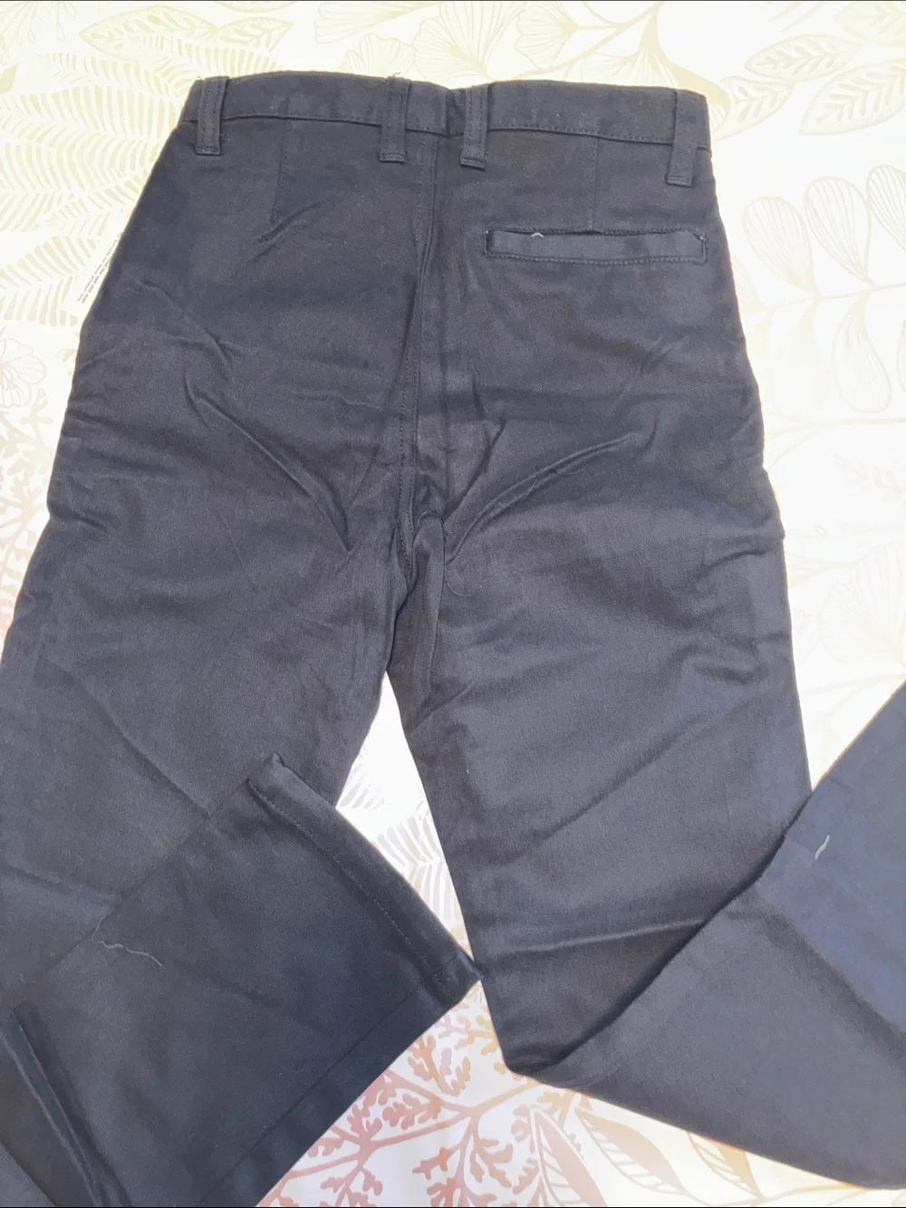 Old Navy Navy Blue Slim Kids Formal Pants